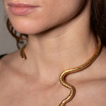 Venom Ruby Neck Cuff sculptural Jewelry | The Bow Jewelry