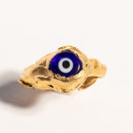 Nazar Evil Eye Ring sculptural Rings | The Bow Jewelry