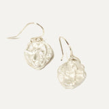 Goddess of Victory Earrings Silver