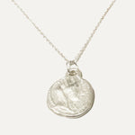 Goddess Tyche Empowering Pendant Silver sculptural Jewelry | The Bow Jewelry