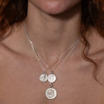 Goddess Tyche Empowering Pendant Silver sculptural Jewelry | The Bow Jewelry