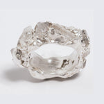 Destiny Herkimer Quartz Ring sculptural Jewelry | The Bow Jewelry