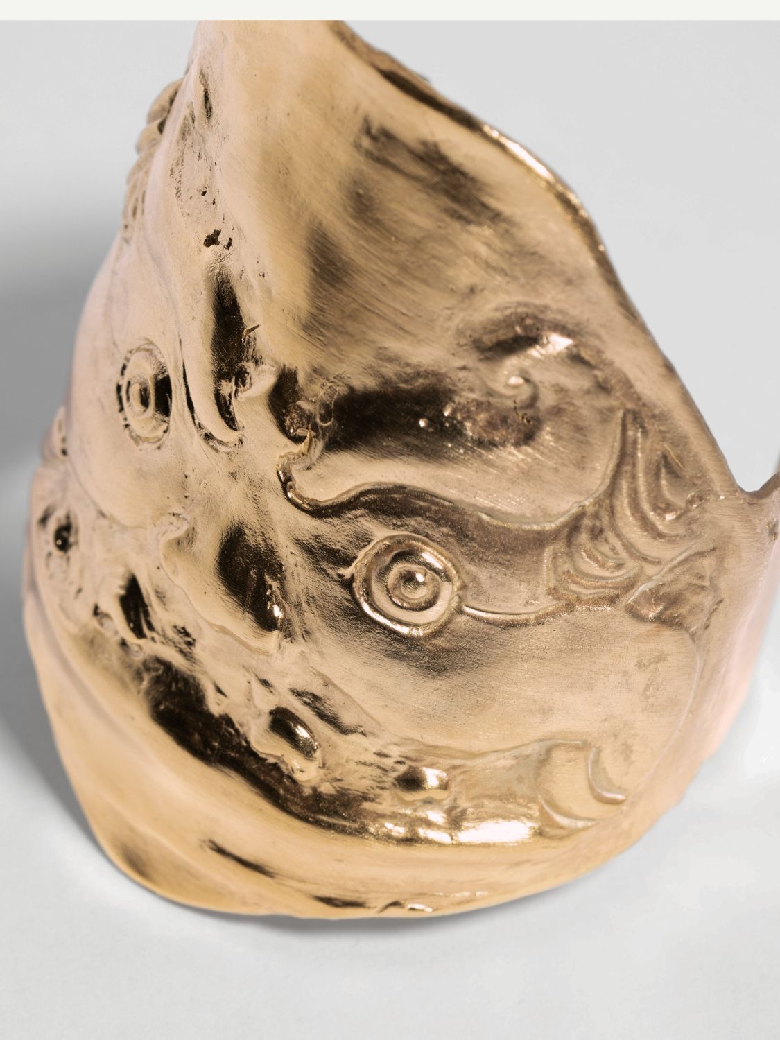 Guardian Cuff sculptural Jewelry | The Bow Jewelry