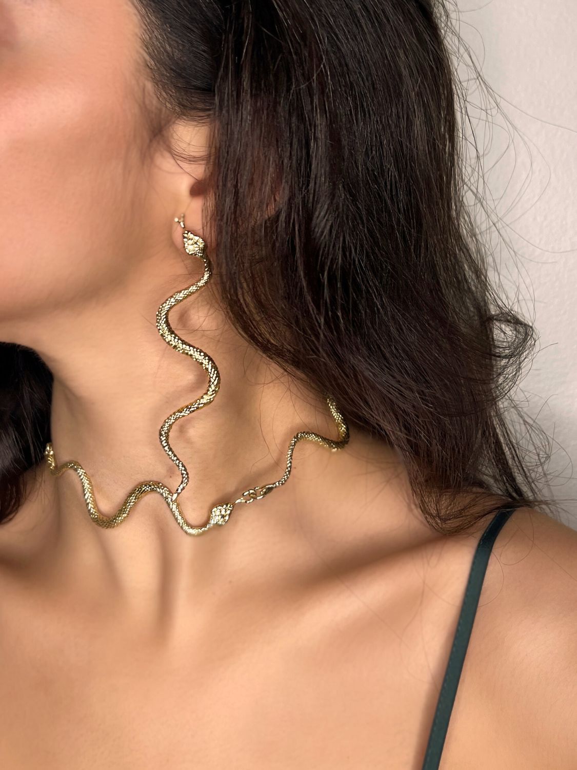 Tiamat Serpent Earrings sculptural Earrings | The Bow Jewelry