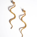 Tiamat Serpent Earrings sculptural Earrings | The Bow Jewelry