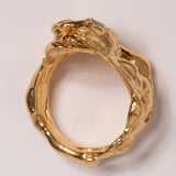 Leo Herkimer Quartz Ring sculptural Rings | The Bow Jewelry