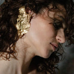 Flaming Ear Cuff sculptural Jewelry | The Bow Jewelry