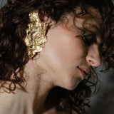 Flaming Ear Cuff sculptural Jewelry | The Bow Jewelry