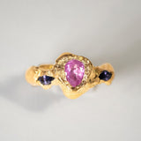 Andromeda Pink Sapphire Ring