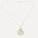 Goddess Tyche Empowering Pendant Silver sculptural Jewelry | The Bow Jewelry