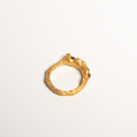 Orion Rubellite Tanzanite Ring sculptural Jewelry | The Bow Jewelry