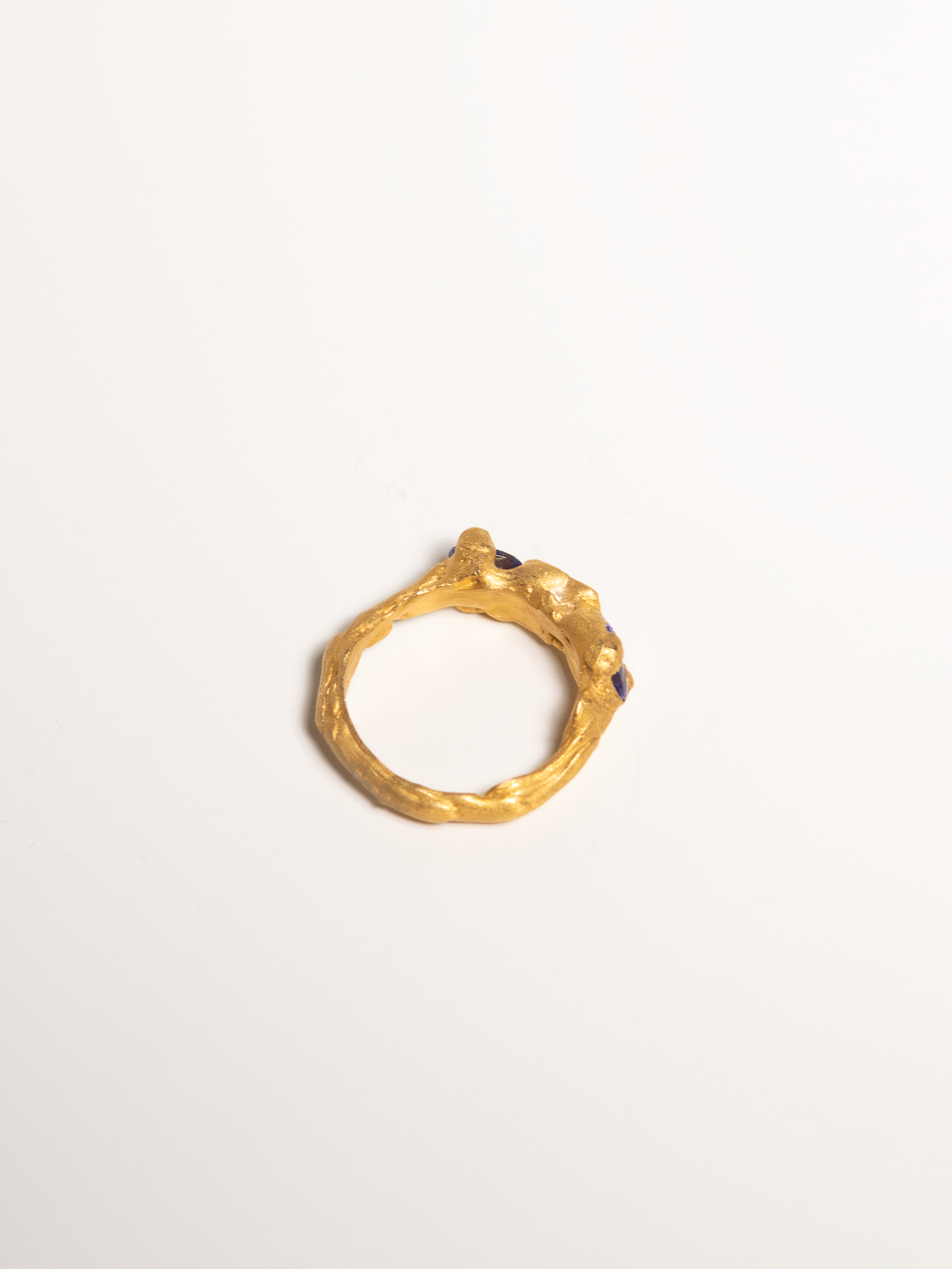 Orion Rubellite Tanzanite Ring sculptural Jewelry | The Bow Jewelry