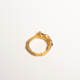 Orion Rubellite Tanzanite Ring sculptural Jewelry | The Bow Jewelry
