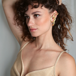 Illusion Serpent Earcuff Earrings sculptural Jewelry | The Bow Jewelry