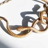 Le Serpent Necklace sculptural Jewelry | The Bow Jewelry