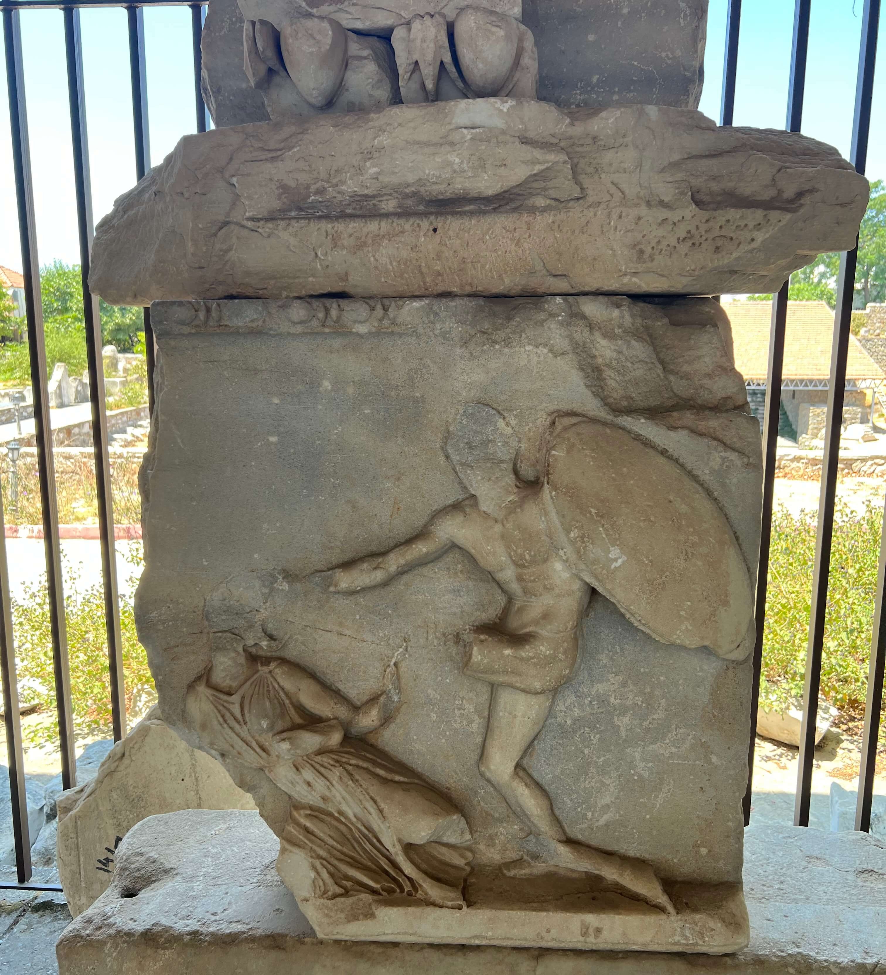 Amazon Warrior Frieze