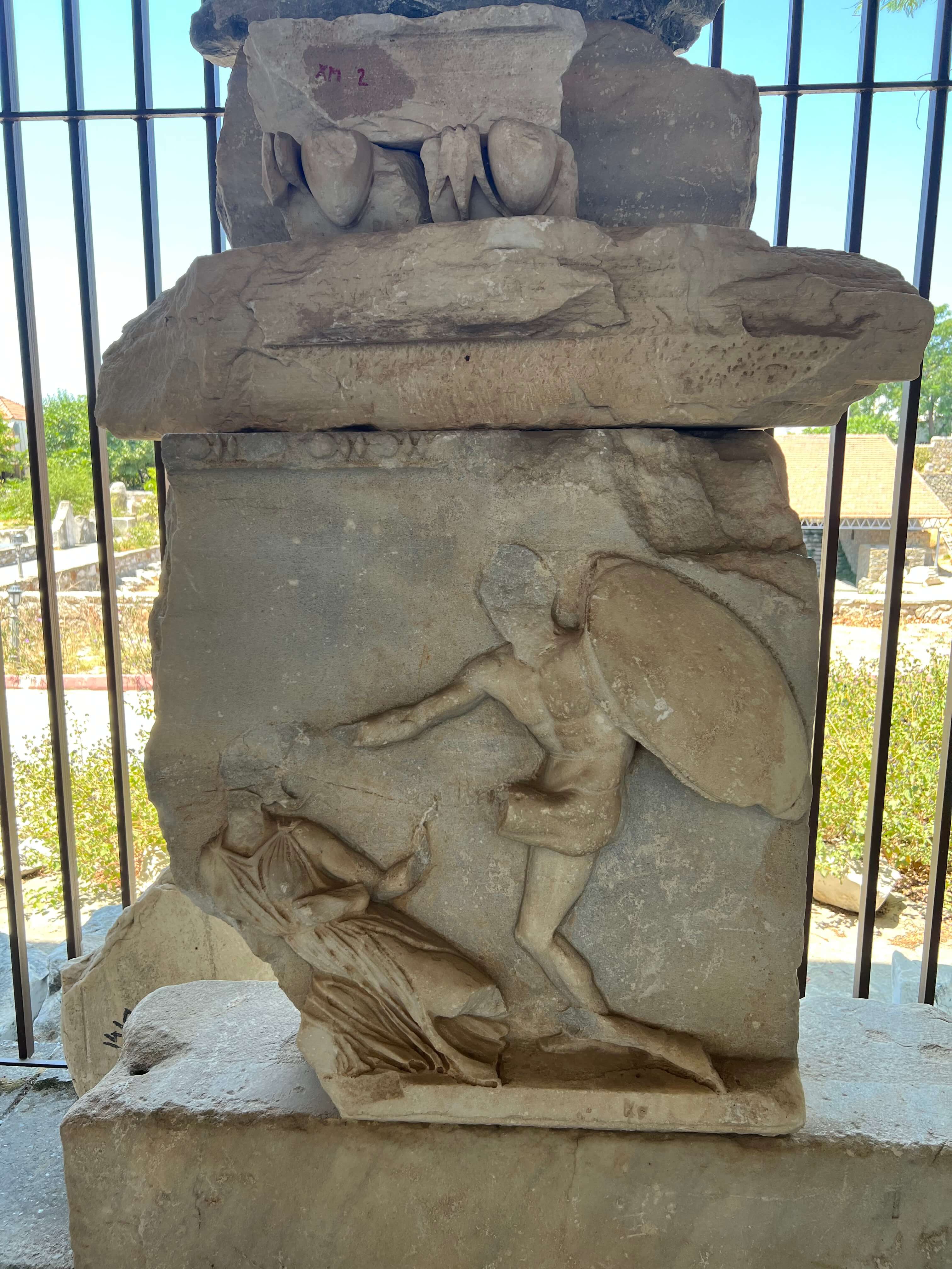 Amazon Warrior Frieze