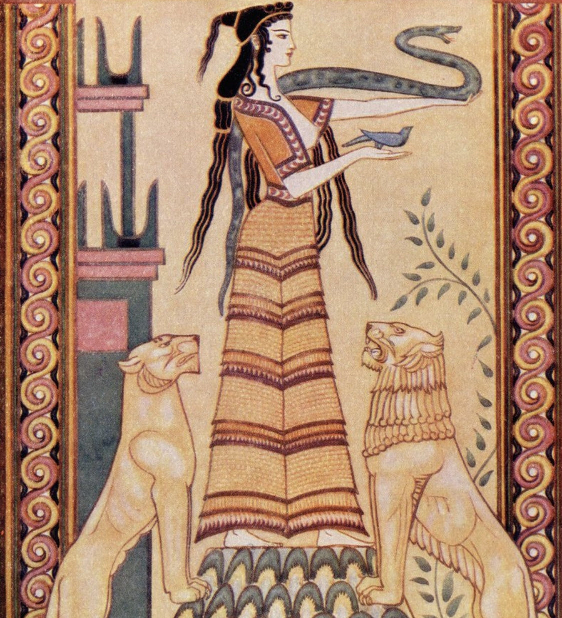 Minoan Crete Snake Goddess | The Legacy Edit | The Bow Jewelry