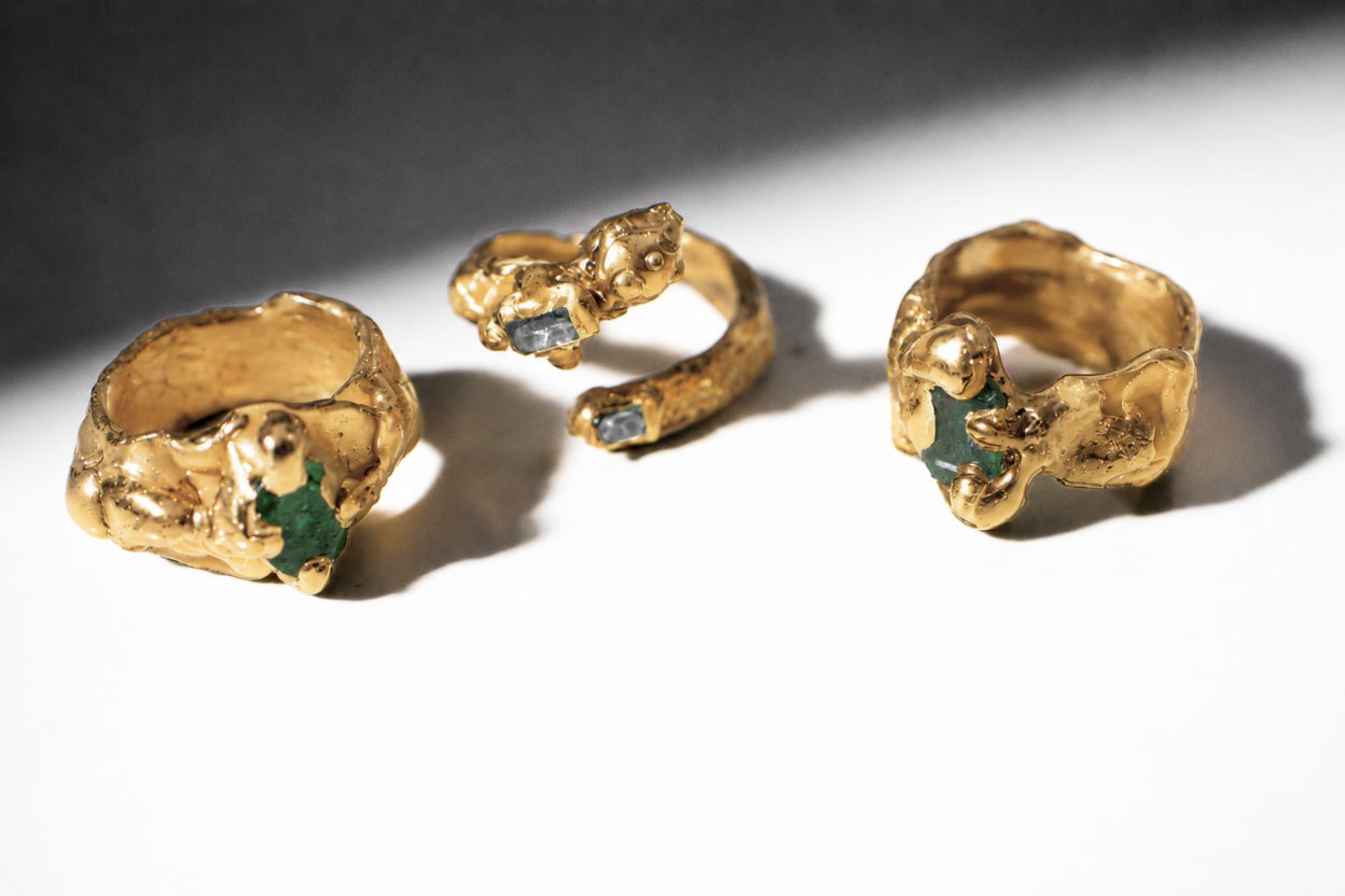 Renewal Emerald Rings