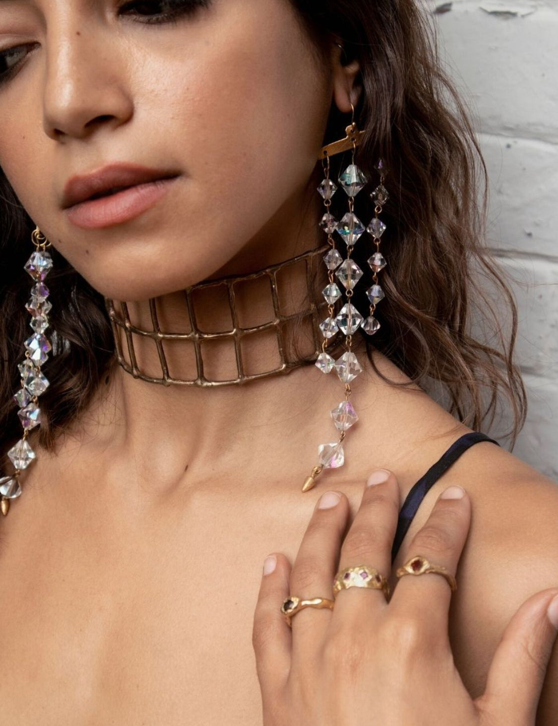 Armour Choker sculptural Jewelry | The Bow Jewelry