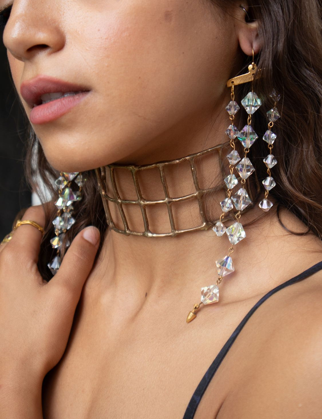 Armour Choker sculptural Jewelry | The Bow Jewelry