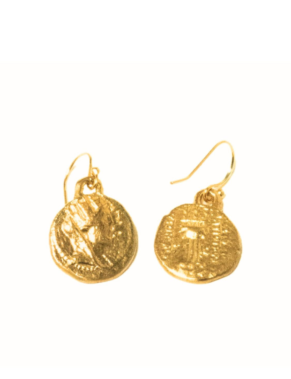 Goddess Tyche Empowering Earring sculptural Jewelry | The Bow Jewelry