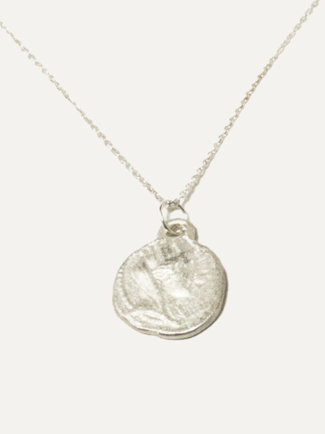 Goddess Tyche Empowering Pendant Silver sculptural Jewelry | The Bow Jewelry