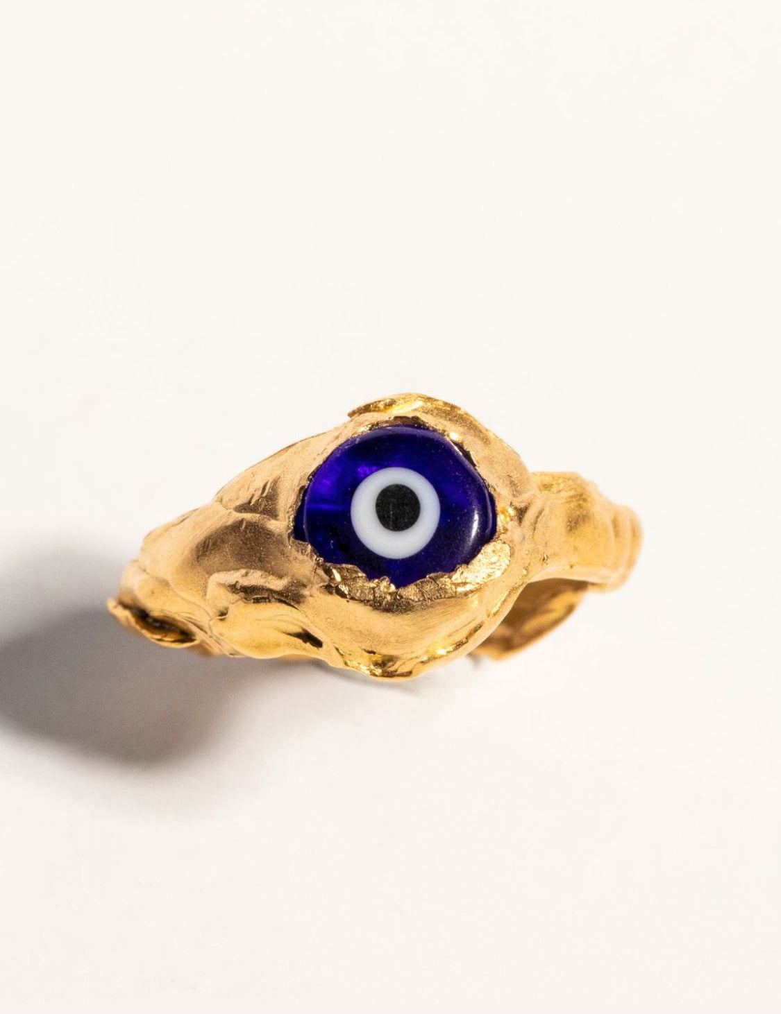 Nazar Evil Eye Ring sculptural Rings | The Bow Jewelry