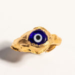 Nazar Evil Eye Ring sculptural Rings | The Bow Jewelry