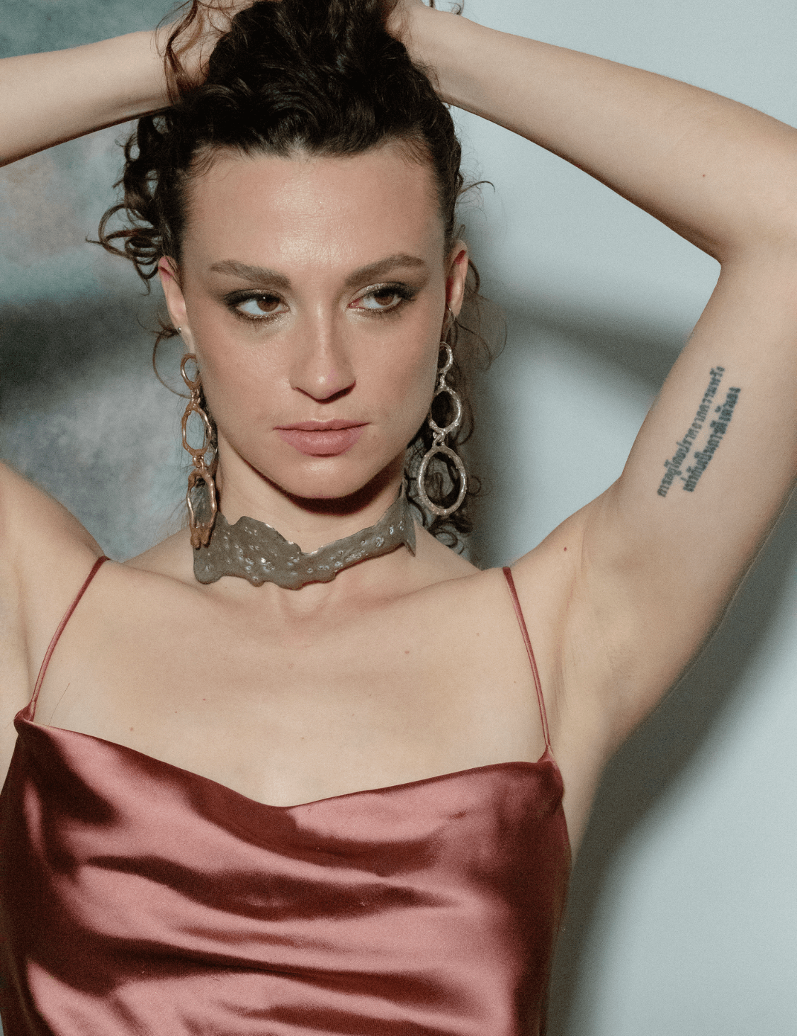 Cosmos Chaos Earrings sculptural Jewelry | The Bow Jewelry