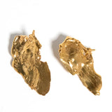 Flame Earrings sculptural Jewelry | The Bow Jewelry