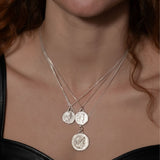 Athena Warrior Coin Pendant