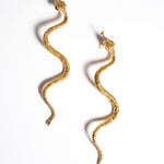 Tiamat Serpent Earrings sculptural Earrings | The Bow Jewelry
