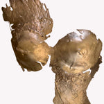 Torn Bronze Bustier sculptural Jewelry | The Bow Jewelry