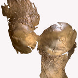 Torn Bronze Bustier sculptural Jewelry | The Bow Jewelry