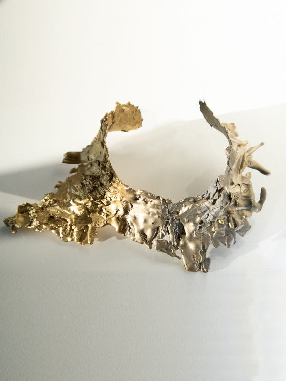 Icon Neck Piece - One-Of-A-Kind sculptural Jewelry | The Bow Jewelry