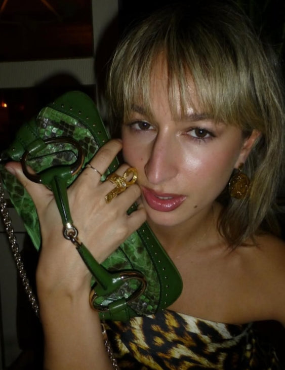  The Bow Jewelry – Ankh Ring, symbolic power jewelry worn by IZZI