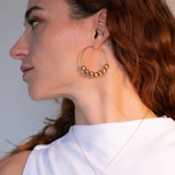 Margaretha Hoop Earrings