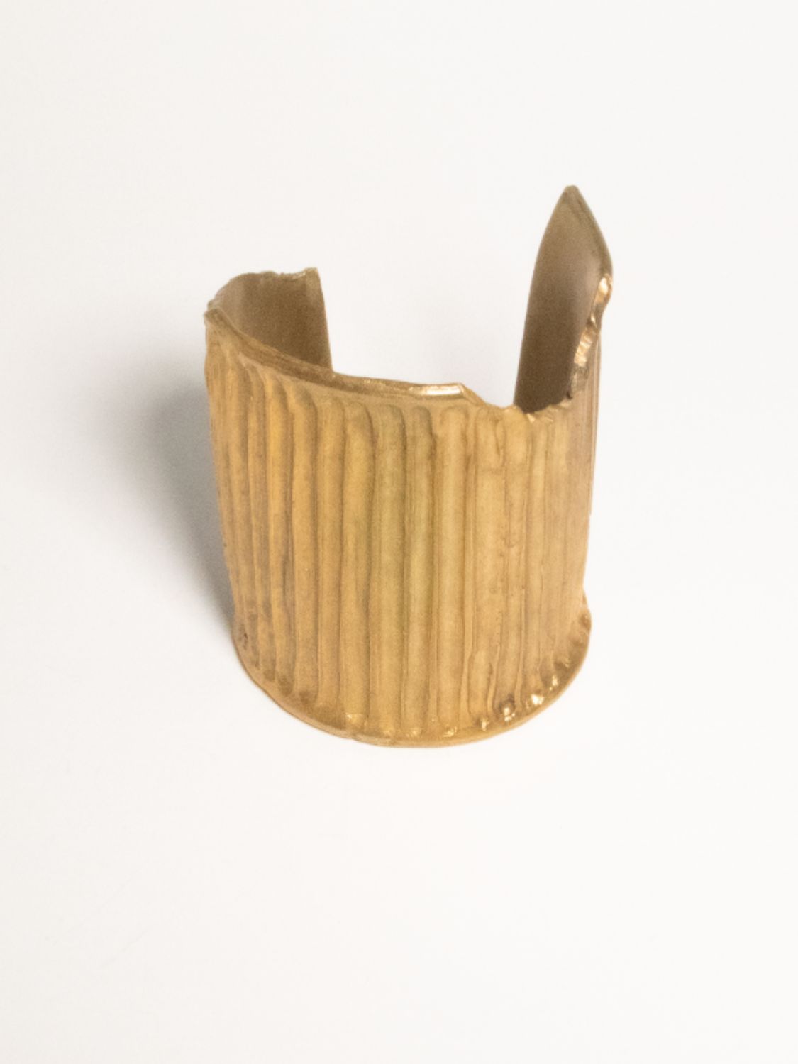 Broken Column Cuff sculptural Jewelry | The Bow Jewelry
