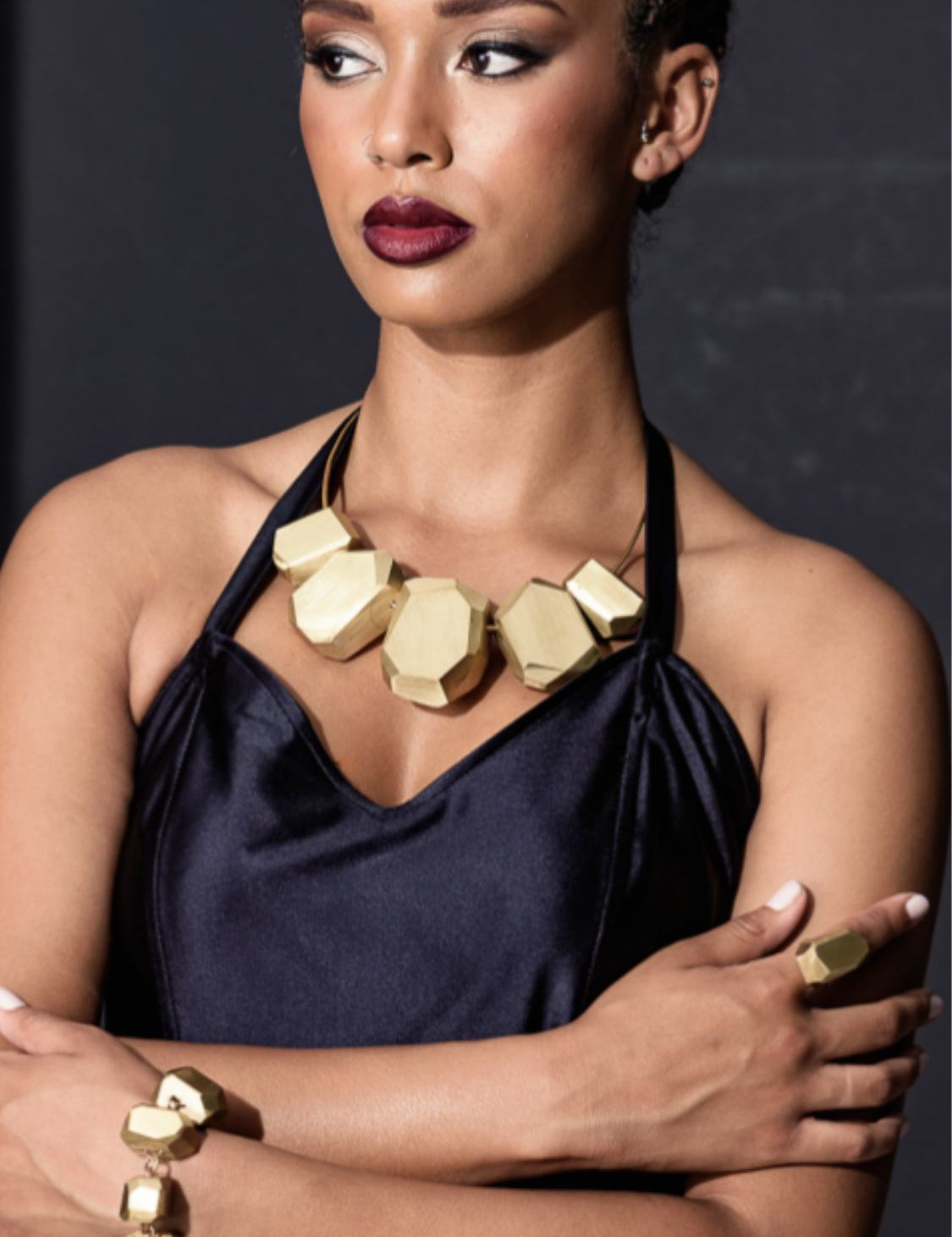 Battle Necklace sculptural Jewelry | The Bow Jewelry