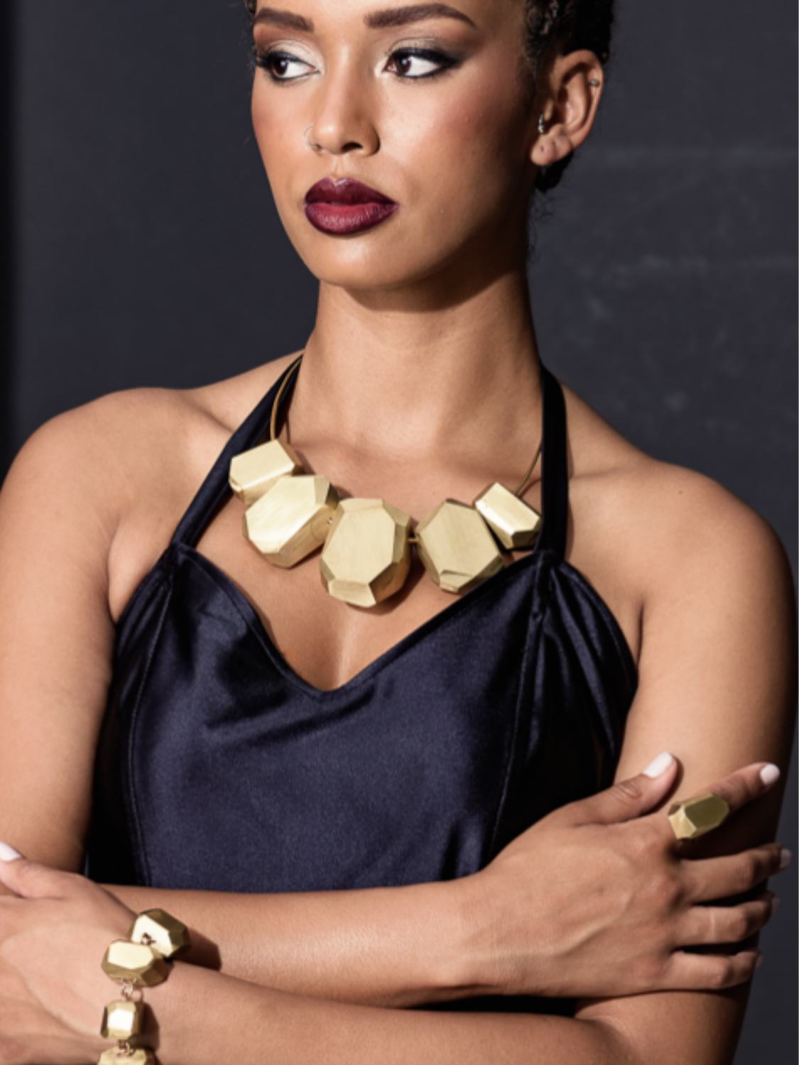 Battle Necklace sculptural Jewelry | The Bow Jewelry