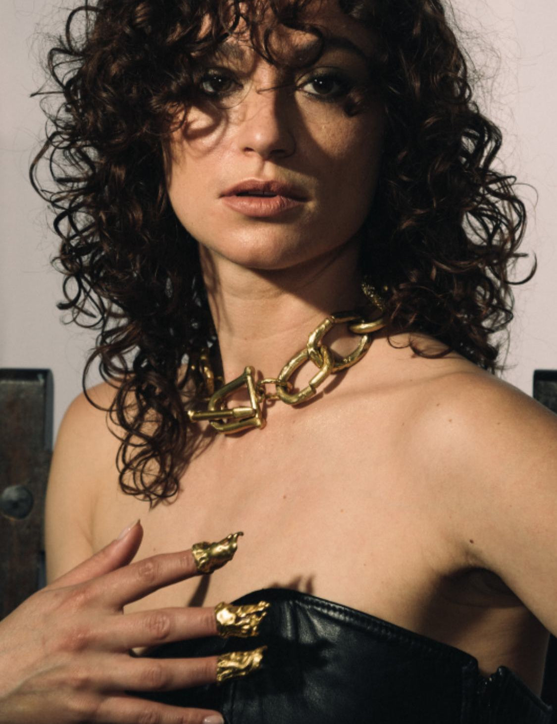Awaken Chain Choker sculptural symbolic Jewelry | The Bow Jewelry
