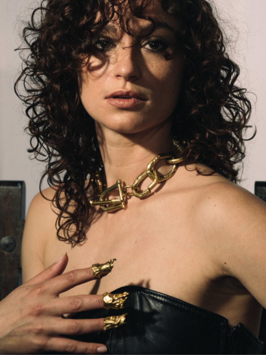 Awaken Chain Choker sculptural symbolic Jewelry | The Bow Jewelry