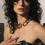 Awaken Chain Choker sculptural symbolic Jewelry | The Bow Jewelry