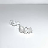 Star Idol Earrings in Silver - The Bow Jewery