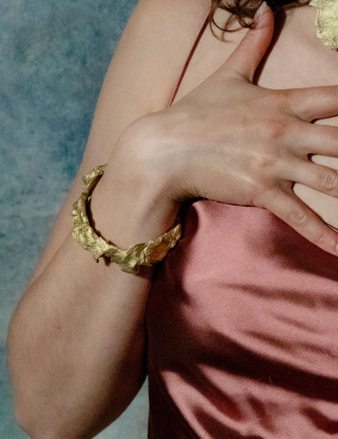 Weighted Bracelet sculptural Jewelry | The Bow Jewelry