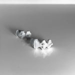 Star Idol Earrings in Silver - The Bow Jewery