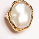 Aurora Pearl Ring - Made to Order