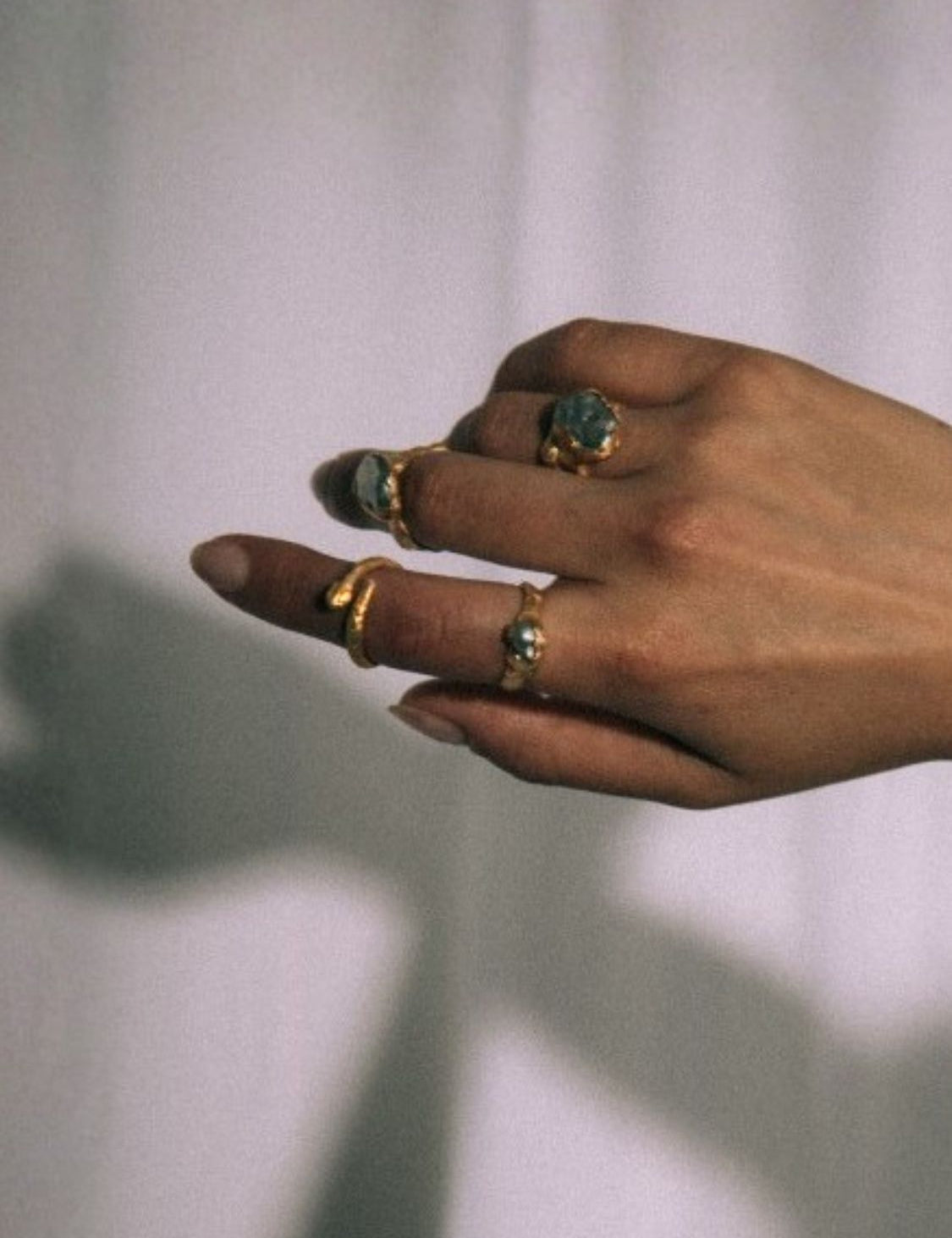 Shadow Serpent Ring sculptural Jewelry | The Bow Jewelry