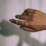 Shadow Serpent Ring sculptural Jewelry | The Bow Jewelry